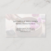 Mandala-patroon | Etherische oliën | Aroma therapi Visitekaartje (Achterkant)