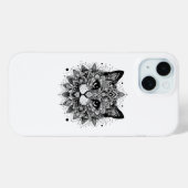 Mandala Patroon Kat Ontwerp Case-Mate iPhone Case (Achterkant (horizontaal))