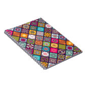 Mandala patroon kleurrijk Marokkaans Notitieboek (Rechterzijde)