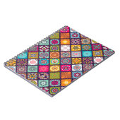 Mandala patroon kleurrijk Marokkaans Notitieboek (Linkerzijde)