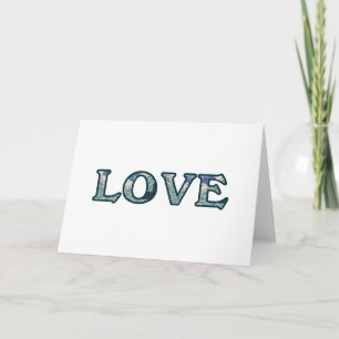 Mandala Patroon LIEFDE Typografie Kaart