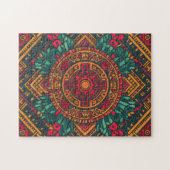 Mandala patroon puzzel (Horizontaal)
