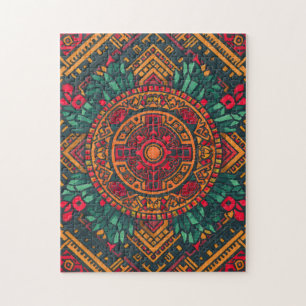 Mandala patroon puzzel