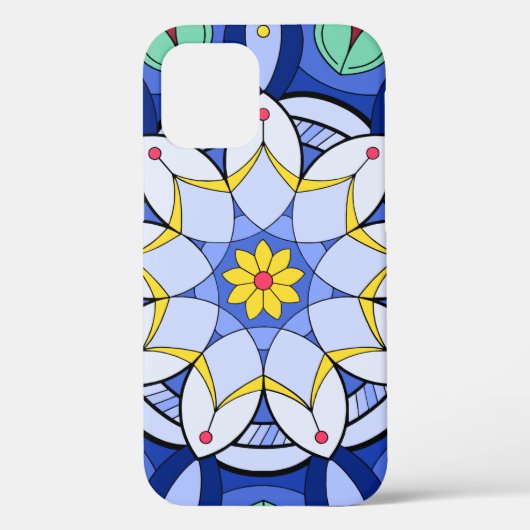 Mandala Pattern 01 Case-Mate iPhone Case (Achterkant)