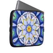 Mandala Pattern 01 Electronics Bag Laptop Sleeve (Voorkant Rechts)