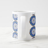 Mandala Pattern 01 Extra Grote Beker (Achterkant)