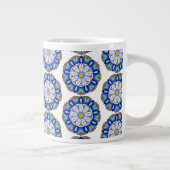 Mandala Pattern 01 Extra Grote Beker (Rechts)