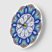 Mandala Pattern 01 Grote Klok (Hoek)