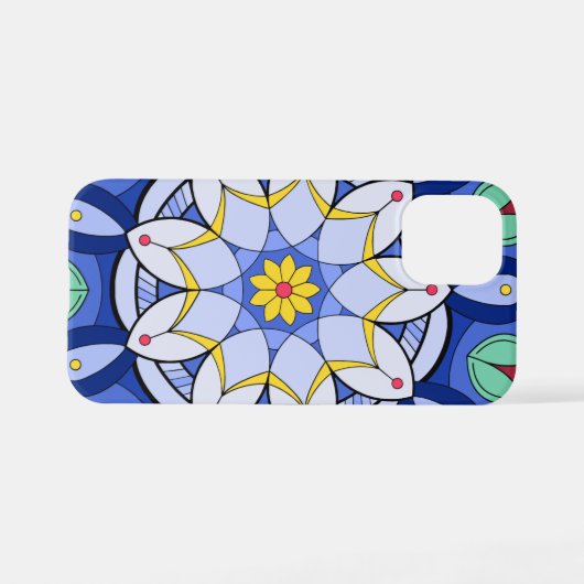 Mandala Pattern 01 iPhone Hoesje (Achterkant horizontaal)