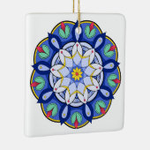 Mandala Pattern 01 Keramisch Ornament (Rechts)