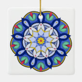Mandala Pattern 01 Keramisch Ornament (Achterkant)