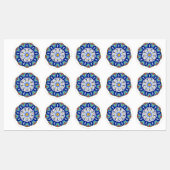 Mandala Pattern 01 Labels (Vel)