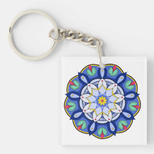 Mandala Pattern 01 Sleutelhanger