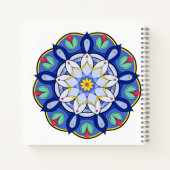 Mandala Pattern 01 Spiral Notitieboek (Achterkant)