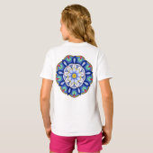 Mandala Pattern 01 T-shirt (Achterkant volledig)