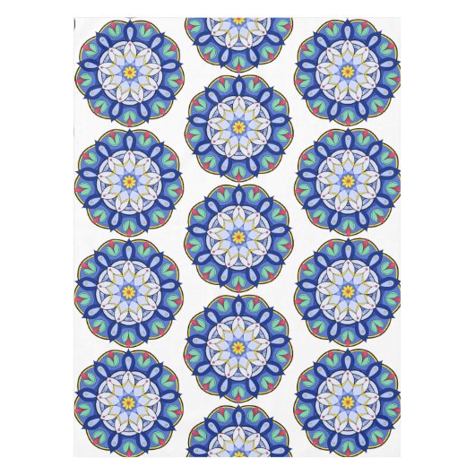 Mandala Pattern 01 Tafelkleed (Voorkant)