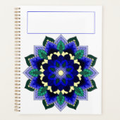 Mandala Pattern 02 in dark blue (Devant)