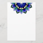 Mandala Pattern 02 in dark blue Program Programma (Voorkant)