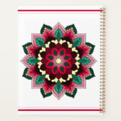Mandala Pattern 02 in diep roze Planner (Achterkant)