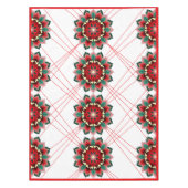 Mandala Pattern 02 in Red Tablecloth Tafelkleed (Voorkant)