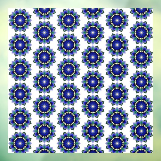 Mandala Pattern 02 Window Cling Raamsticker (Vel 3)