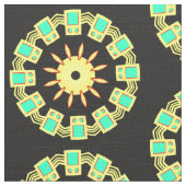 Mandala Pattern 110714(03) Stof (Close Up)