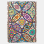 Mandala Pattern - Blanket Deken (Voorkant Verticaal)