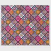 Mandala Pattern Cadeaupapier (Vlak)