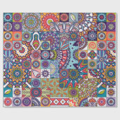 Mandala Pattern Cadeaupapier (Vlak)