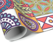Mandala Pattern Cadeaupapier (Rol Hoek)