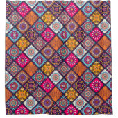 Mandala Pattern Douchegordijn (Voorkant)