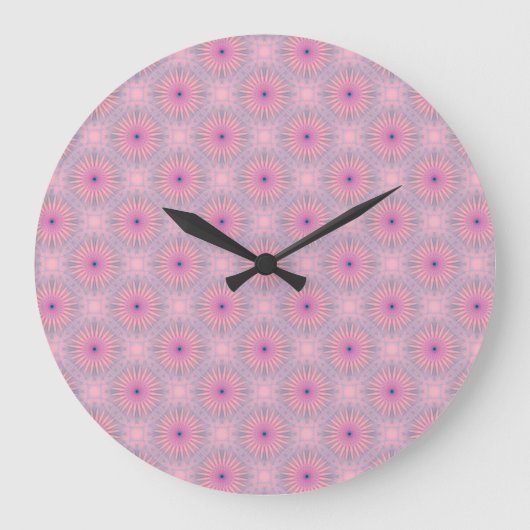 Mandala Pattern Grote Klok (Voorkant)
