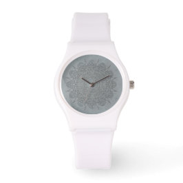 mandala pattern horloge