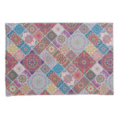 Mandala Pattern Kussensloop (Voorkant-Rechts)