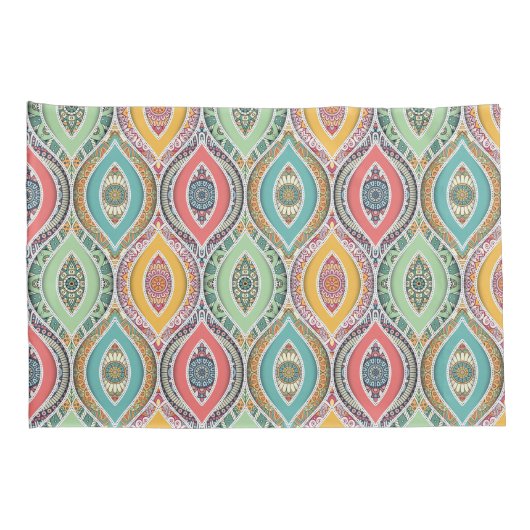 Mandala Pattern Kussensloop (Achterkant-Rechts)