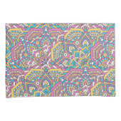 Mandala Pattern Kussensloop (Voorkant-Rechts)