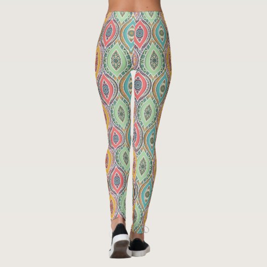 Mandala Pattern Leggings (Achterkant)