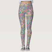 Mandala Pattern Leggings (Voorkant)