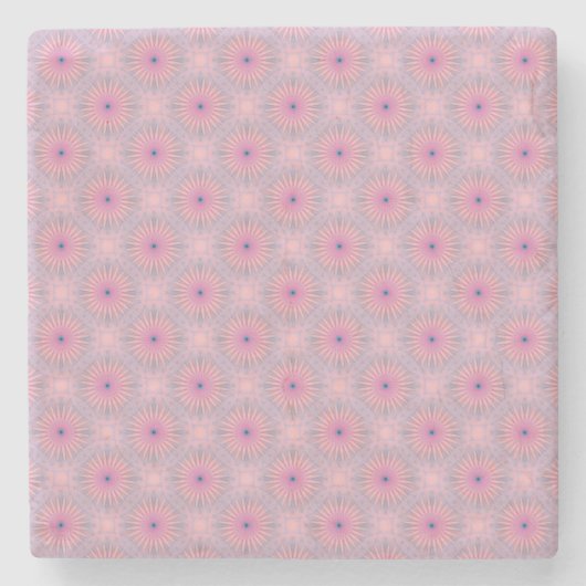 Mandala Pattern Stenen Onderzetter (Voorkant)
