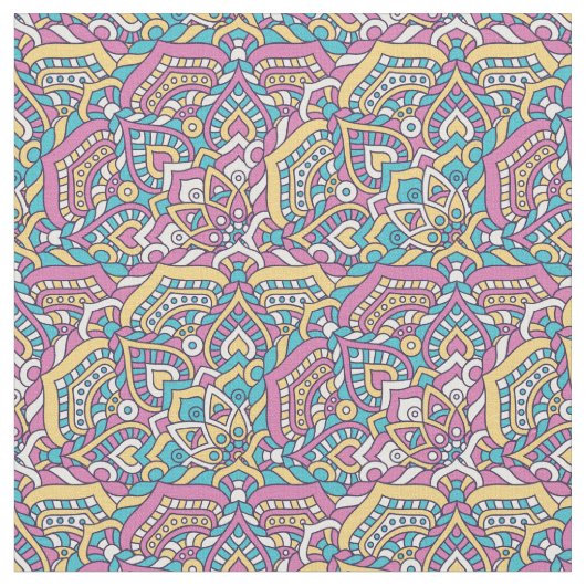 Mandala Pattern Stof (Close Up)
