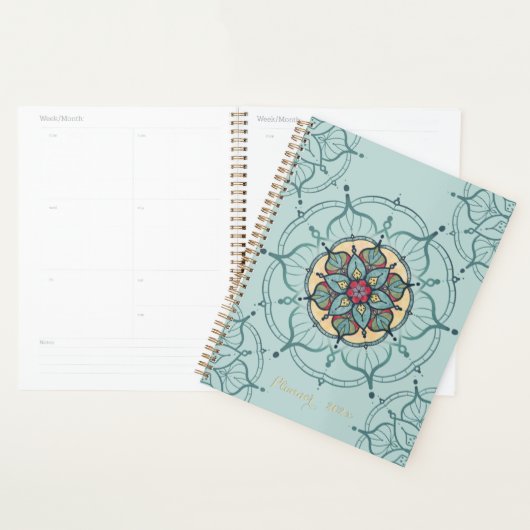 Mandala Personal Planner (Devant avec enveloppe)