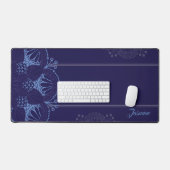 Mandala personnalisé Orné bleu violet (Clavier et souris)