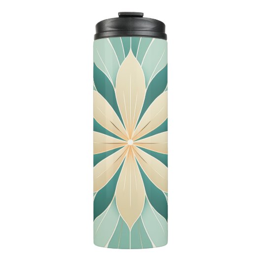 Mandala Petals Thermal Tumbler Thermosbeker (Voorkant)