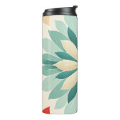 Mandala Petals Thermal Tumbler Thermosbeker (Gedraaid links)