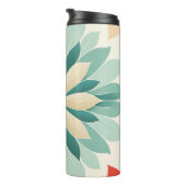 Mandala Petals Thermal Tumbler Thermosbeker (Geroteerd rechts)