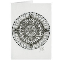 Mandala - Pisces Gemini Zendala - kaart
