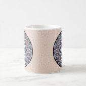 Mandala plié de coutume d'angles • Tasse (Centre)