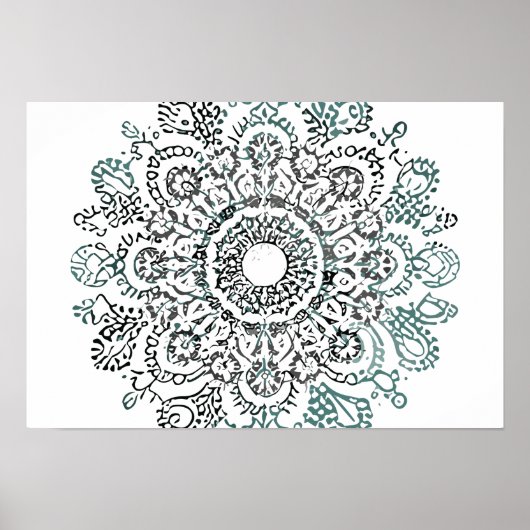 mandala poster (Voorkant)