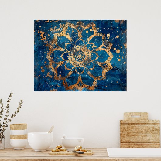 Mandala Poster (Keuken)