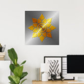 Mandala Poster (Thuiskantoor)